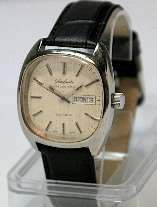 Glashütte - Spezichron - Zonder minimumprijs - Heren -, Handtassen en Accessoires, Horloges | Heren