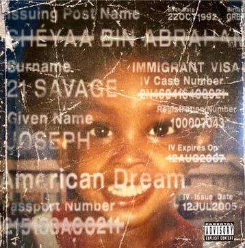 21 Savage - American Dream, Verzenden, Gebruikt