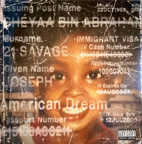 21 Savage - American Dream, CD & DVD, Vinyles | Pop, Envoi