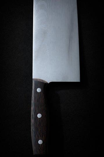 Blazen - Keukenmes - slagersmes - Koolstofvezel,