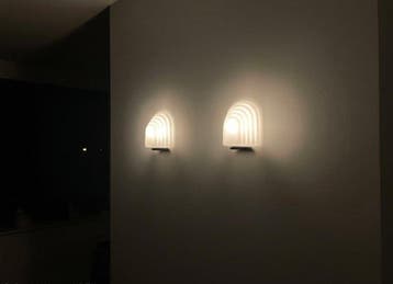 Wandkandelaar (2) - Muranoglas