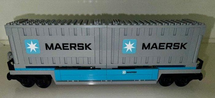 Lego Set - 10219 - Train - Maersk Train, Kinderen en Baby's, Speelgoed | Duplo en Lego