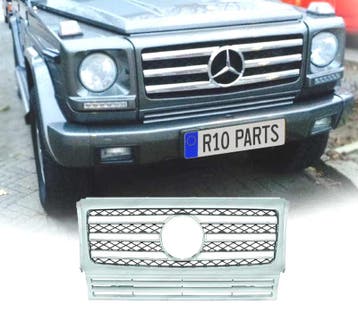 GRILLE MERCEDES G W463 89-13 LOOK AMG G55, Verzenden