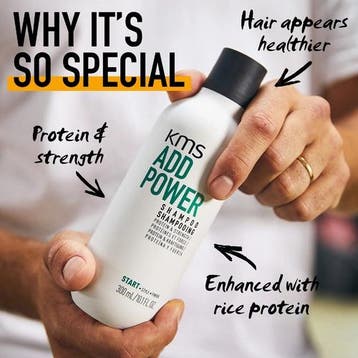 KMS AddPower Shampoo, Handtassen en Accessoires, Uiterlijk | Haarverzorging, Verzenden, Nieuw, Shampoo of Conditioner