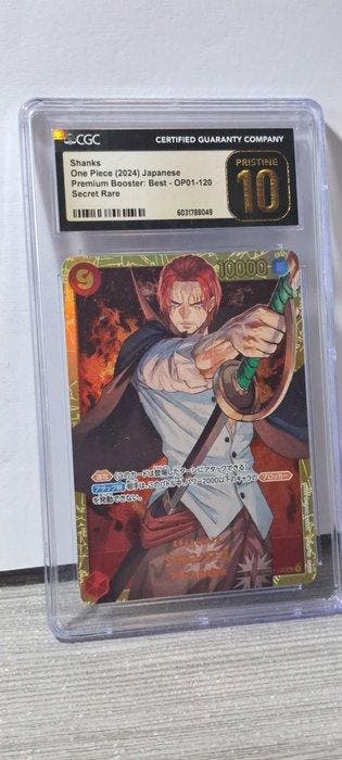 One Piece Card Game - 1 Graded card - One Piece - Shanks, Hobby en Vrije tijd, Verzamelkaartspellen | Overige