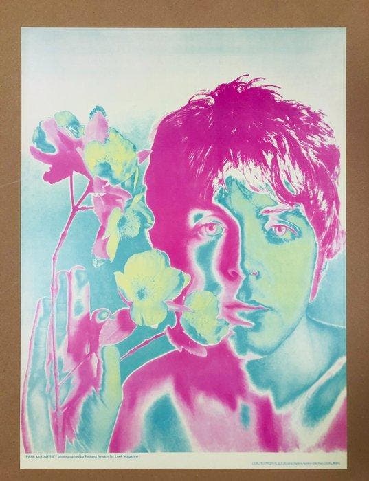 Richard Avedon - Paul Mccartney - Jaren 1980, Antiek en Kunst, Kunst | Tekeningen en Fotografie