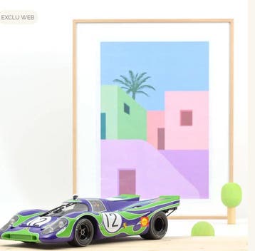 Norev 1:12 - Model raceauto - Porsche 917K # 12 HOCKENHEIM, Hobby & Loisirs créatifs, Voitures miniatures | 1:5 à 1:12