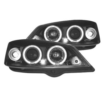 Phares Pour Opel Astra G 98-04 Angel Eyes Ccfl Fond Noir, Verzenden, Nieuw