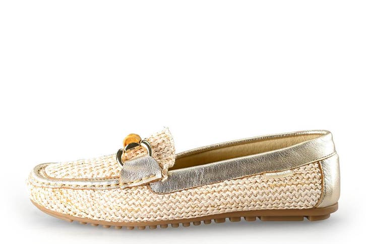 River Woods Instappers in maat 40 Beige, Kleding | Dames, Schoenen, Beige, Zo goed als nieuw, Instappers, Verzenden