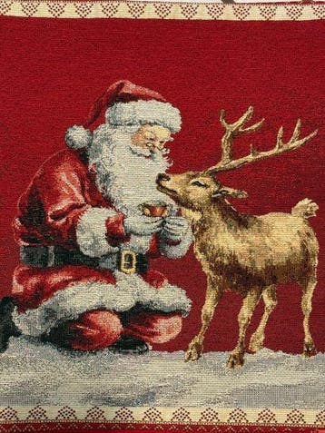 Collectie 4 Kerstkussens - Incanto di Natale - Kussen, Nieuw