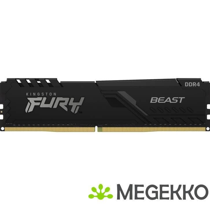 Kingston DDR4 FURY Beast 1x16GB 3600, Computers en Software, Overige Computers en Software, Nieuw, Verzenden
