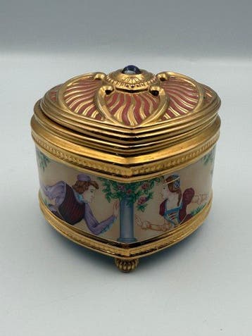 Boîte à musique “Romeo & Juliet” – Franklin Mint –