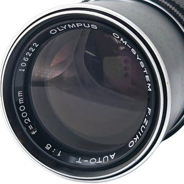 Olympus F.Zuiko Auto-T 5/200mm | Prime lens