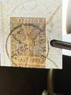 Italiaanse oude staten - Toscane 1851 - 1e voorlopige, Gestempeld