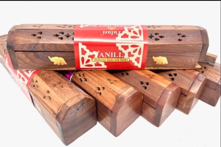 Wierookkist met Vanilla Wierookstokjes (Wierook Branders), Maison & Meubles, Accessoires pour la Maison | Autre, Enlèvement ou Envoi