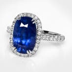 Sans prix de réserve - Bague - 14 carats Or blanc, IGI 5,85, Nieuw