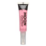 Moon Creations Face Paint with Brush Applicator Pink 15ml, Verzenden, Nieuw