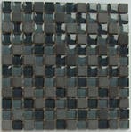 Wand Mozaïek Tegels Factory Glas/Marmer Zwart - Matje 30x.., Doe-het-zelf en Bouw, Tegels, Wandtegels, Nieuw, Ophalen of Verzenden