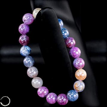 Bracelet magique rubis-saphir – Un kaléidoscope de lénergie