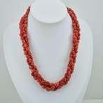 Corail - Plaqué or - Collier - CORALLO MEDITERRANEO