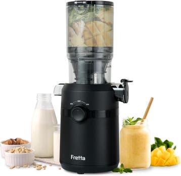 Fretta Slowjuicer 108mm | -48% Retour Deal | Sla je slag, Elektronische apparatuur, Juicers, Verzenden, Nieuw, Elektrisch, Slowjuicer
