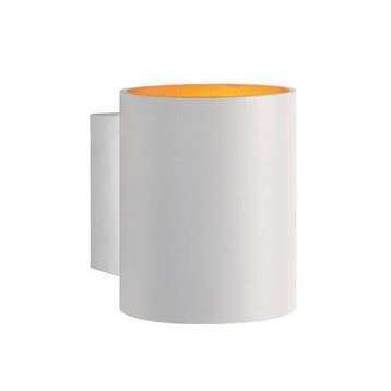 Spectrum - Wandlamp wit goud koker G9, Verzenden, Nieuw, Metaal