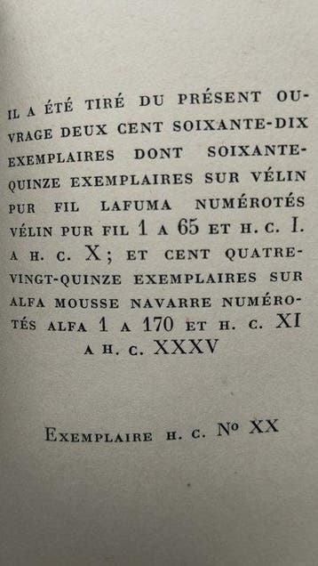 Curzio Malaparte - Caméléon - 1948, Antiquités & Art
