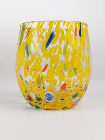 LAGUNA - Drinkservies (6) - Muranoglas - 6 geblazen