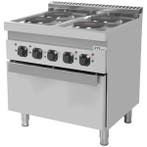 Fornuis + Oven | 700 SERIE | Elektrisch | 4 Kookpunten, Verzenden