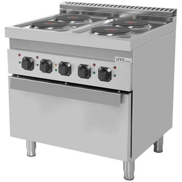 Fornuis + Oven | 700 SERIE | Elektrisch | 4 Kookpunten, Verzenden, Nieuw in verpakking
