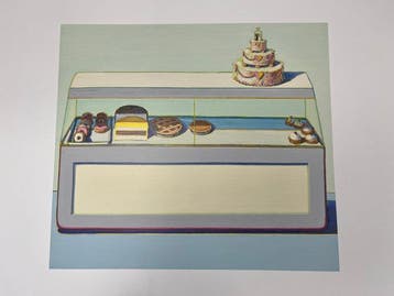 Wayne Thiebaud - Bakery Case, 1969, 2018, Antiquités & Art