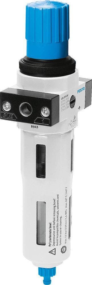 Festo Filterregelaar G3/4 0.5-12bar 2600l/min 5µm Midi -, Verzenden