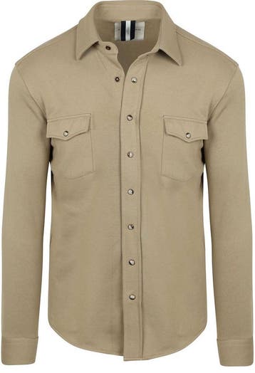 Profuomo Overshirt Western Groen maat Maat 52/54 (L) Heren, Kleding | Heren, Maat 52/54 (L), Verzenden, Nieuw, Profuomo