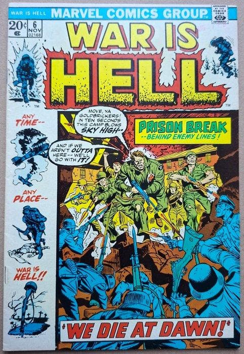 Silver-age war comics. Different titles. - Captain Savage,, Boeken, Strips | Comics