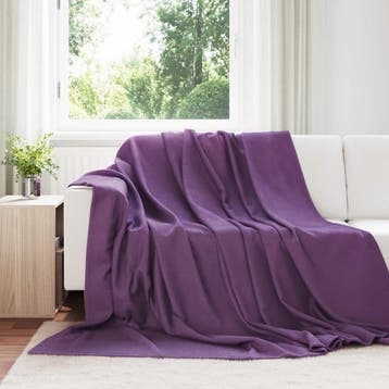 vidaXL Dekentjes 24 st Paars 240 x 220 cm 17.76 kg Fleece, Verzenden, Nieuw