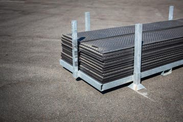 Kunststof rijplaten 300x50cm - gratis levering vanaf €1495,-, Ophalen of Verzenden