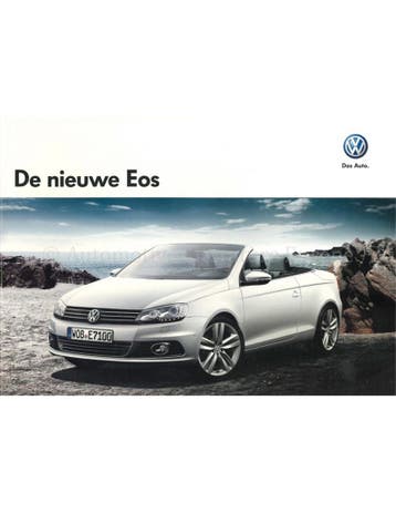 2011 VOLKSWAGEN EOS BROCHURE NEDERLANDS, Boeken, Nieuw