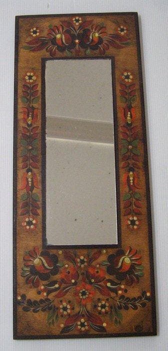 Marie José Carrere - Miroir mural - Contreplaqué - atelier
