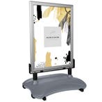 Stoepbord DutchPro Zilver A1, Verzenden