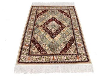 Amazing Silk Hereke Signed Carpet with 10/10 Quality - Luxe, Nieuw