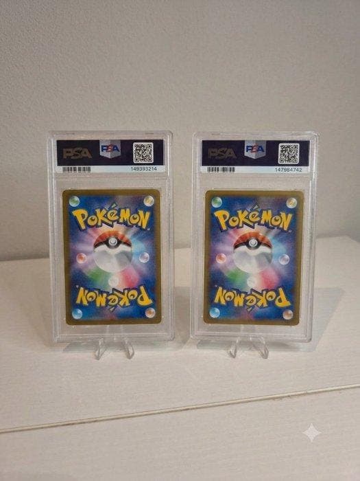 Pokémon - 2 Graded card - Charizard, Serperior #107 / #002, Hobby en Vrije tijd, Verzamelkaartspellen | Pokémon