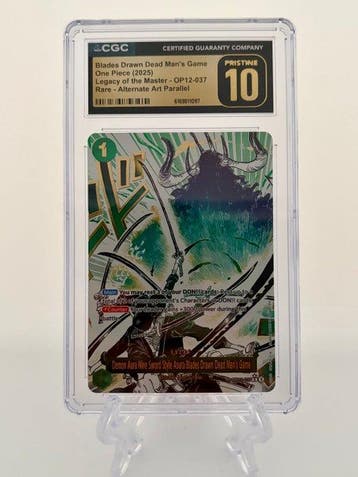 One Piece - 1 Graded card - One Piece - Blades Drawn Dead, Nieuw