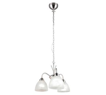 Trio DOBBY hanglamp | E27 Fitting | nikkel mat met albast |, Verzenden