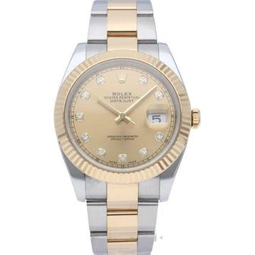Rolex - Datejust 41 Mens Watch Oyster 10P Diamond - 126333G