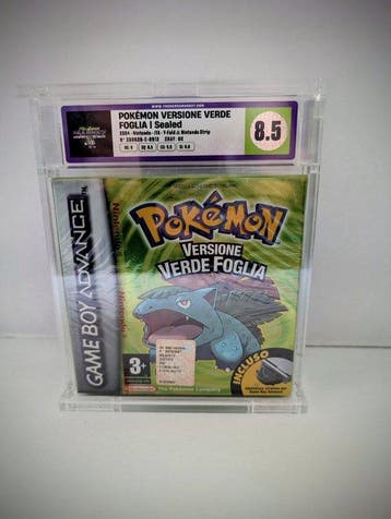 Nintendo - Gameboy Advance - Pokémon verde foglia gradato, Nieuw