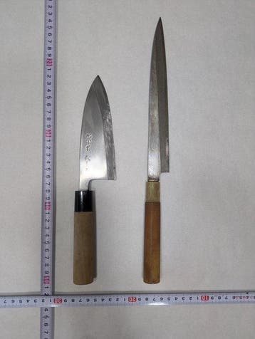 Couteau de cuisine - Acier, Bois - Japon - Couteaux Deba