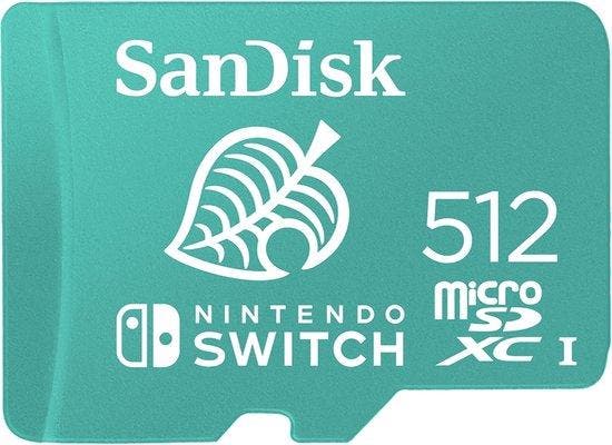 SanDisk Nintendo Switch - Micro SDXC - 512GB (Games), Hobby & Loisirs créatifs, Jeux de société | Autre, Envoi