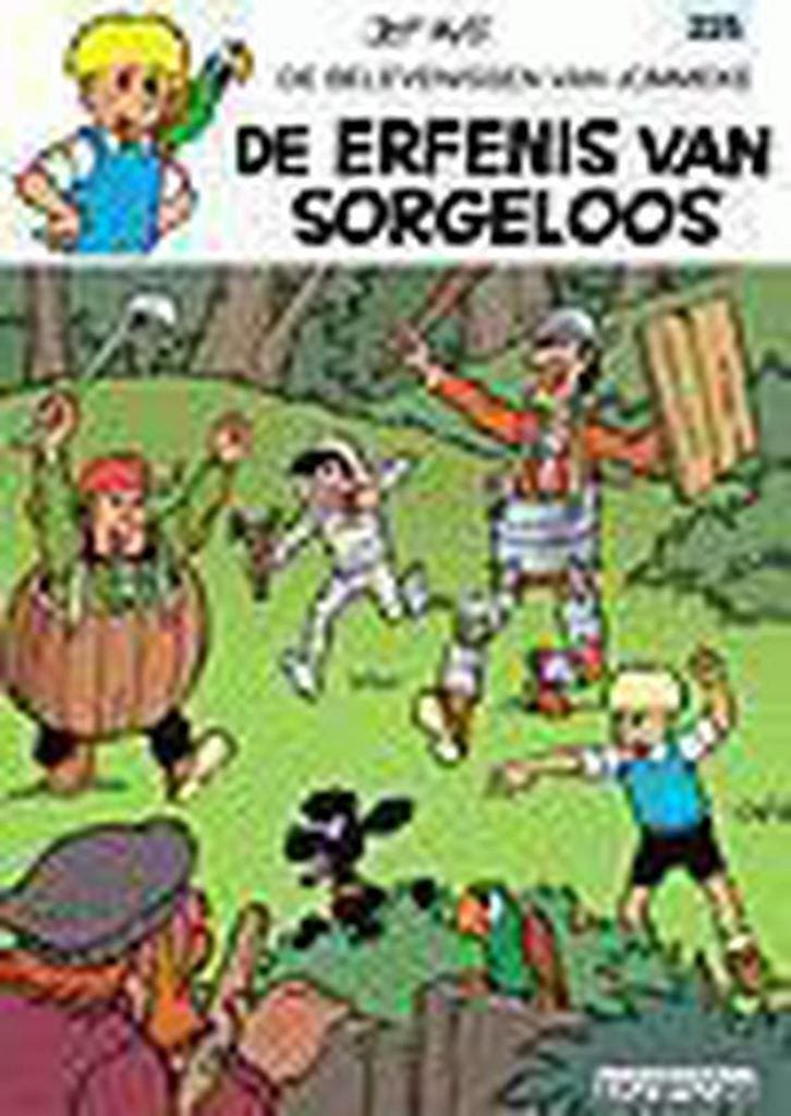 De erfenis van Sorgeloos / De belevenissen van Jommeke / 225, Boeken, Stripverhalen, Gelezen, Verzenden