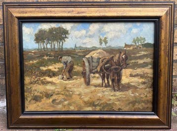 J Hoynck v Papendrecht (1858-1933) Circle of - Werken op het