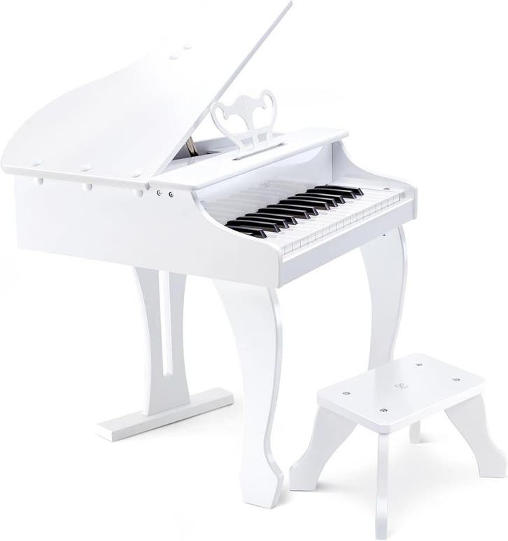 Hape Deluxe Piano met kruk | Tweede kansje | OP = OP, Kinderen en Baby's, Speelgoed | Educatief en Creatief, Met geluid, Nieuw